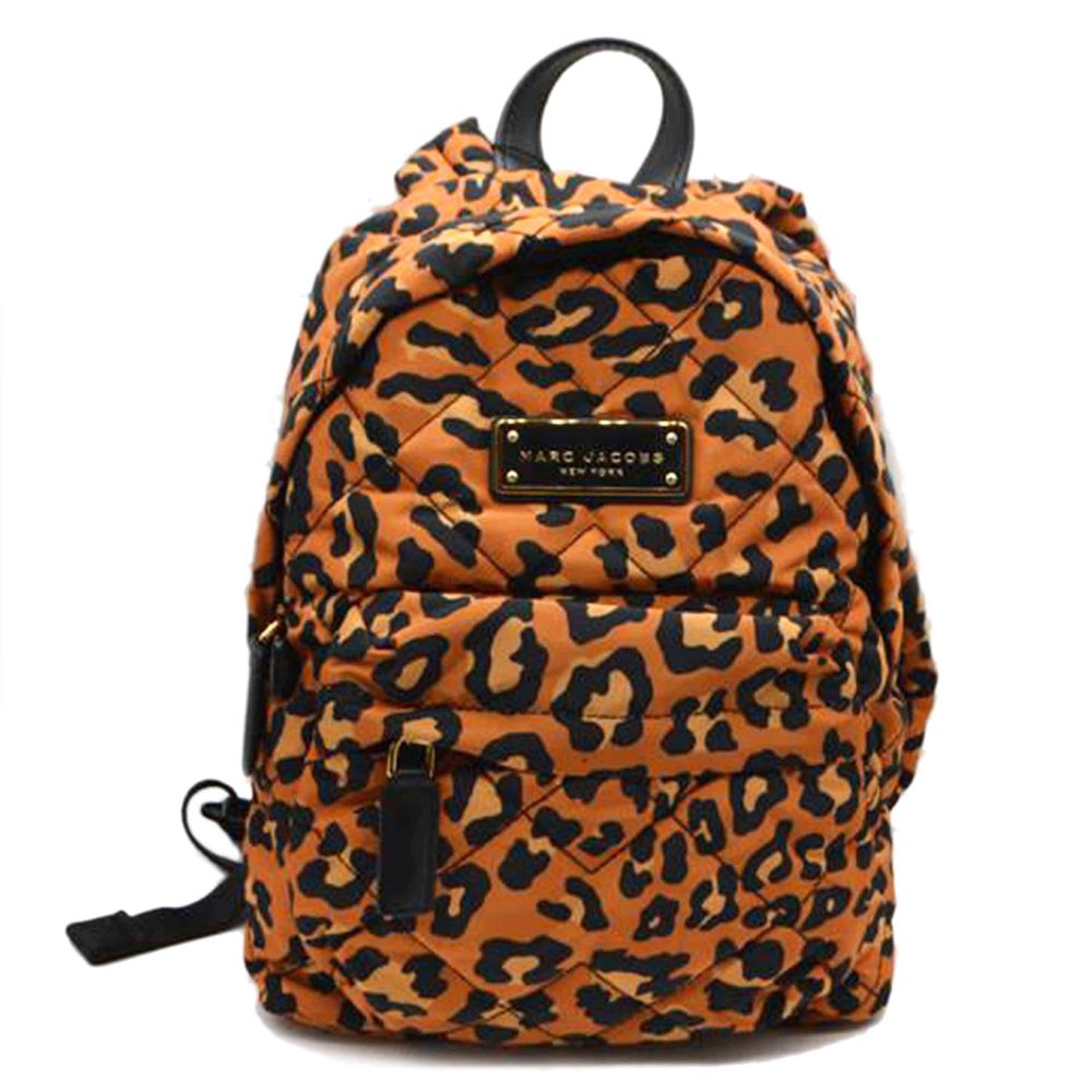 Marc Jacobs Quilted Leopard Backpack